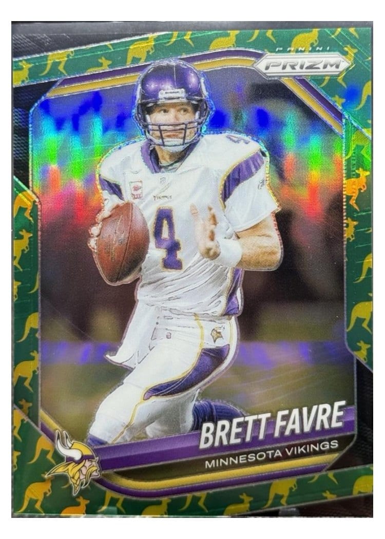 2025 Panini Prizm Base Set Brett Favre #160 card
