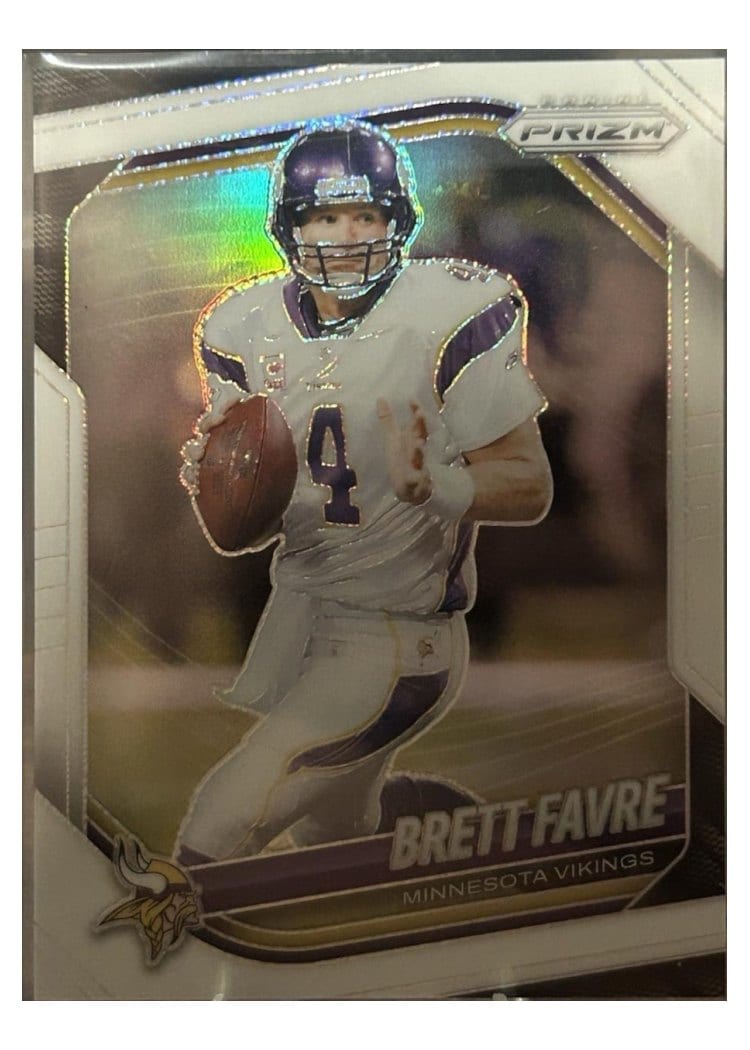 2025 Panini Prizm Base Set Brett Favre #160 card