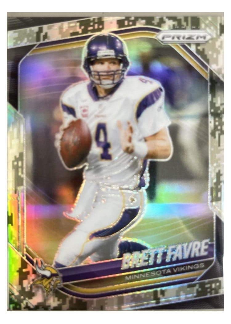 2025 Panini Prizm Base Set Brett Favre #160 card