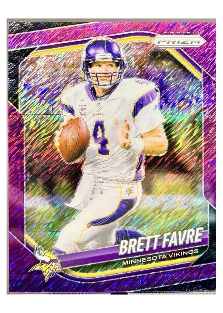 2025 Panini Prizm Base Set Brett Favre #160 card