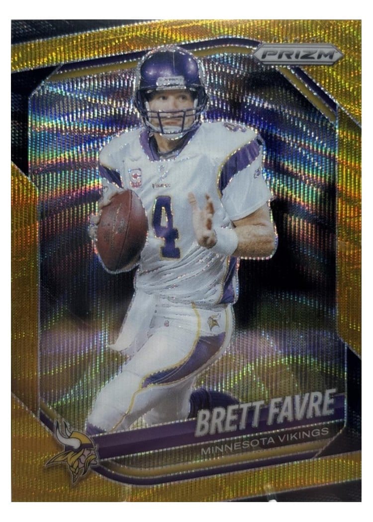 2025 Panini Prizm Base Set Brett Favre #160 card