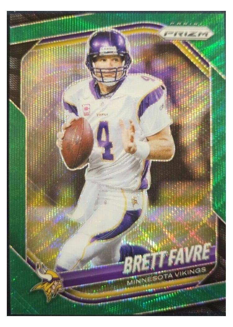 2025 Panini Prizm Base Set Brett Favre #160 card