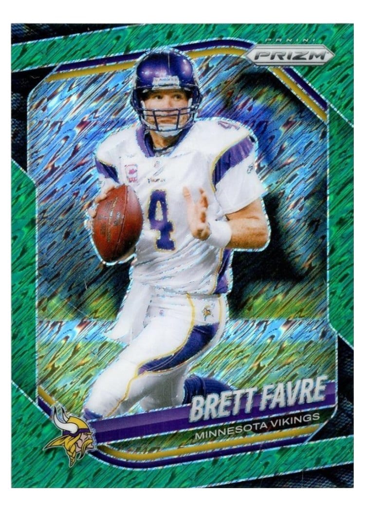 2025 Panini Prizm Base Set Brett Favre #160 card