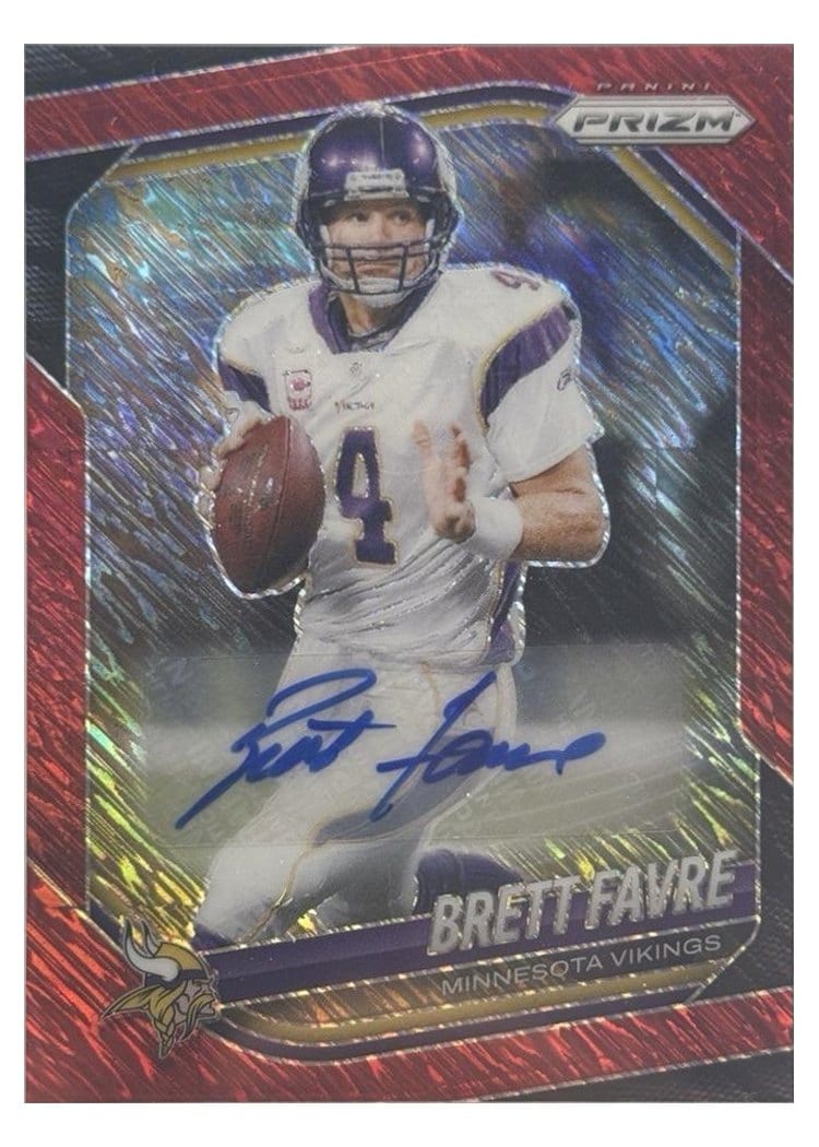 2025 Panini Prizm Base Set Brett Favre #160 card