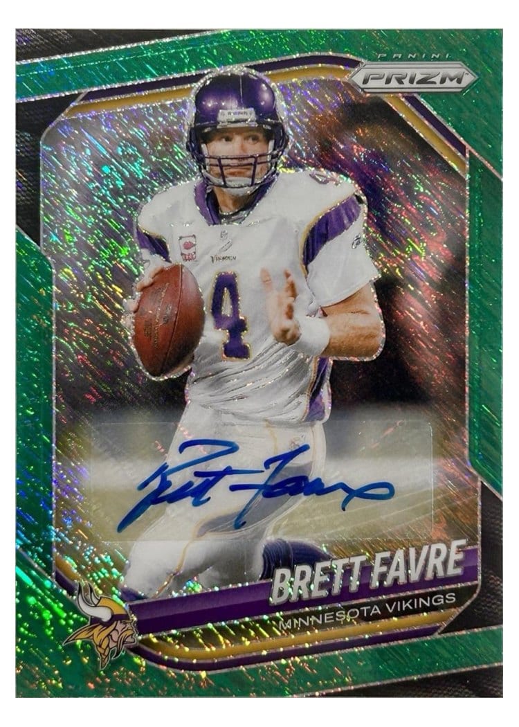 2025 Panini Prizm Base Set Brett Favre #160 card
