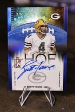 2025 Topps Signature Class HOF Signs Brett Favre #HOF-BF card
