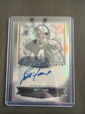 2025 Topps Signature Class Supreme Signers Brett Favre #SS-BF card