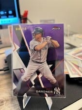 2018 Topps Finest Brett Gardner #96 card