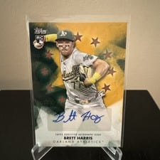 2024 Topps Update Baseball Stars Autographs Brett Harris #BSAU-HAR card