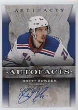 2021-22 Upper Deck Artifacts Autograph Facts Brett Howden #AF-BH card