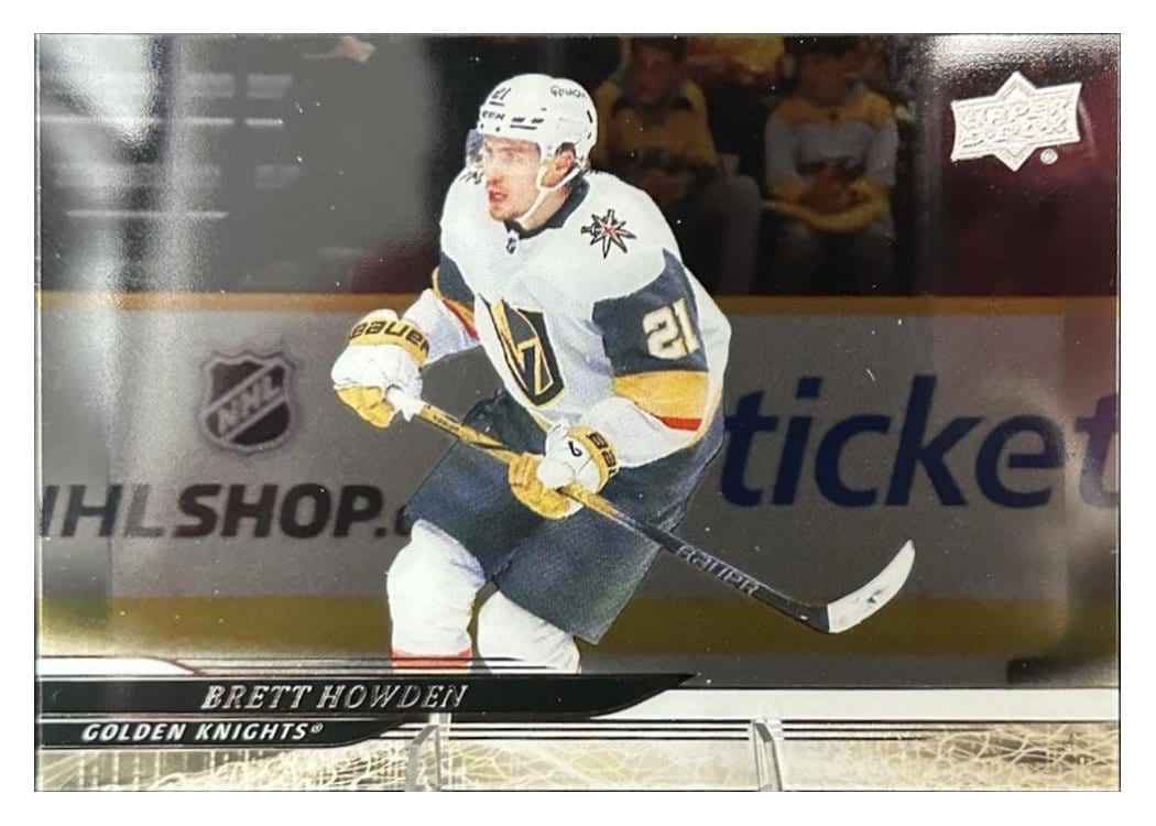 2024-25 Upper Deck Base Set Brett Howden #642 card