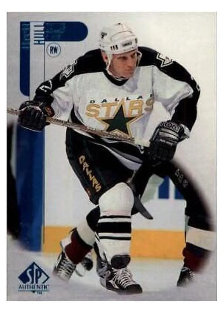 1998 SP Authentic Brett Hull #24 card