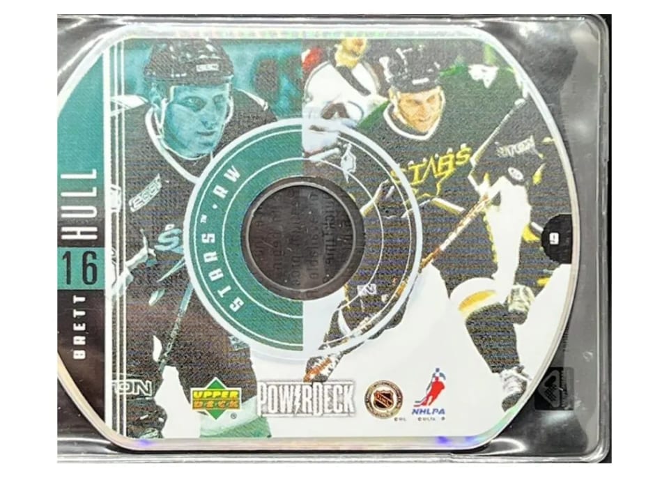 1999 Upper Deck PowerDeck Brett Hull #9 card