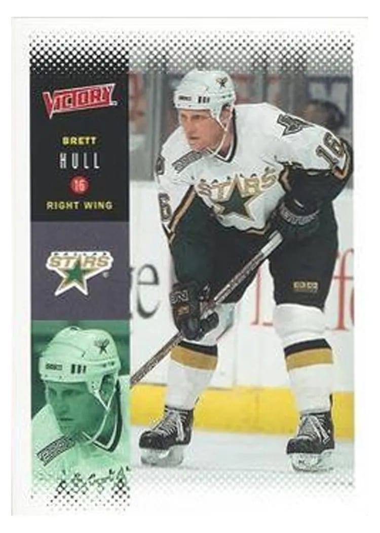 2000 Upper Deck Victory Brett Hull #72 card