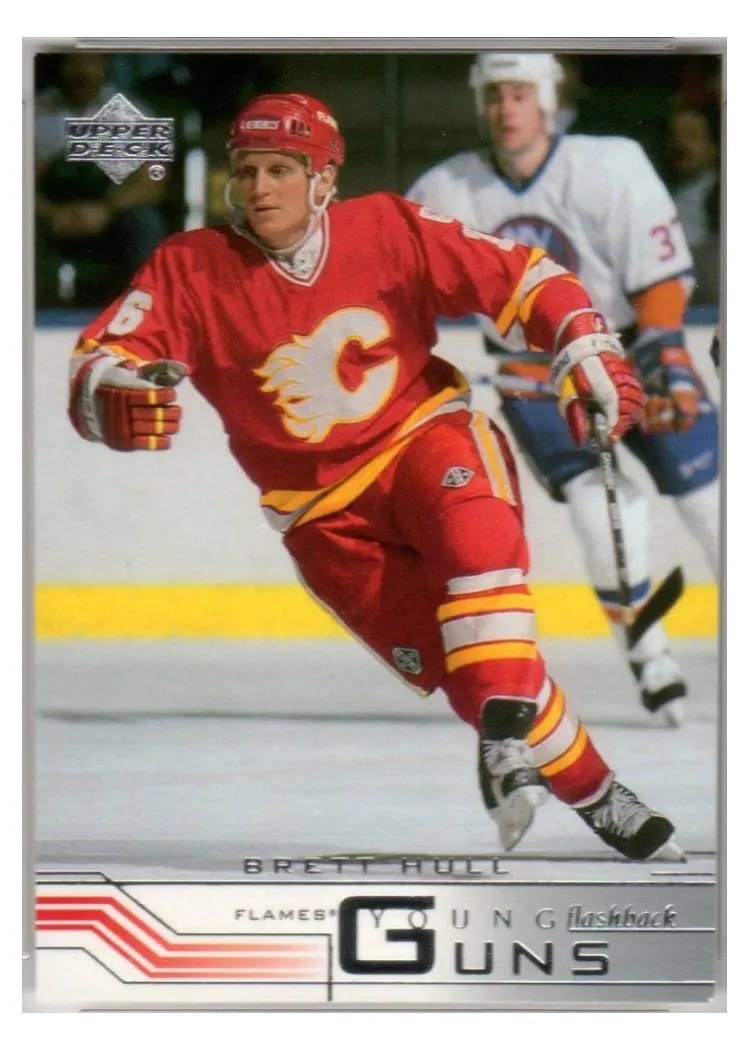 2001 Upper Deck Brett Hull #213 card