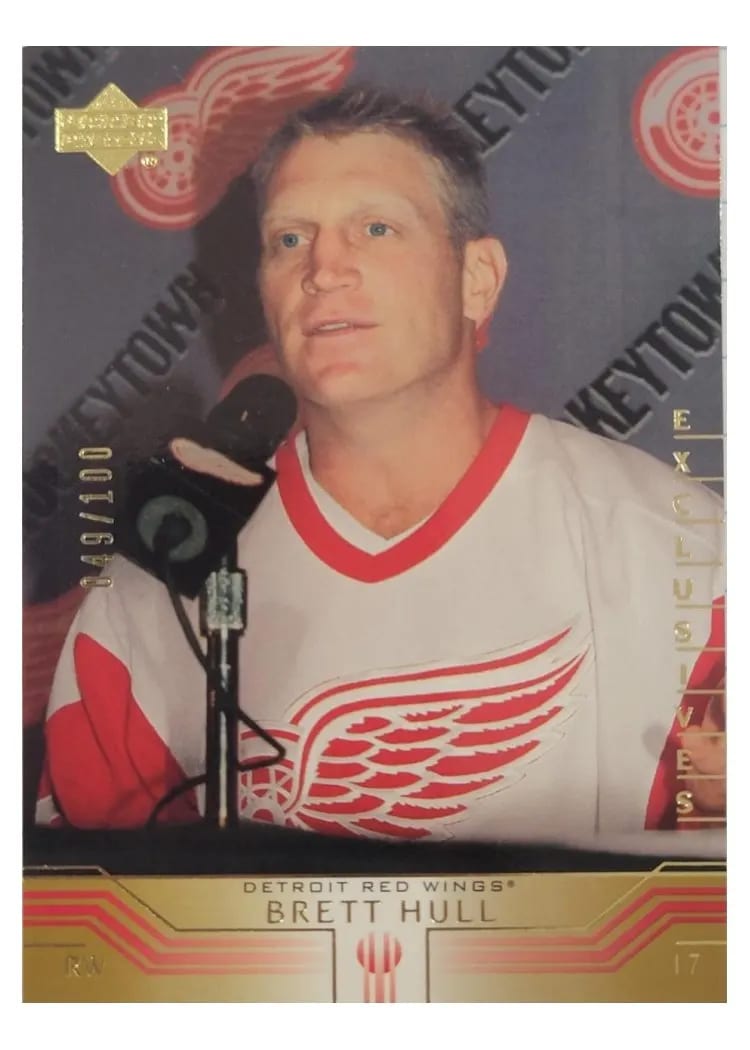 2001 Upper Deck Brett Hull #62 card
