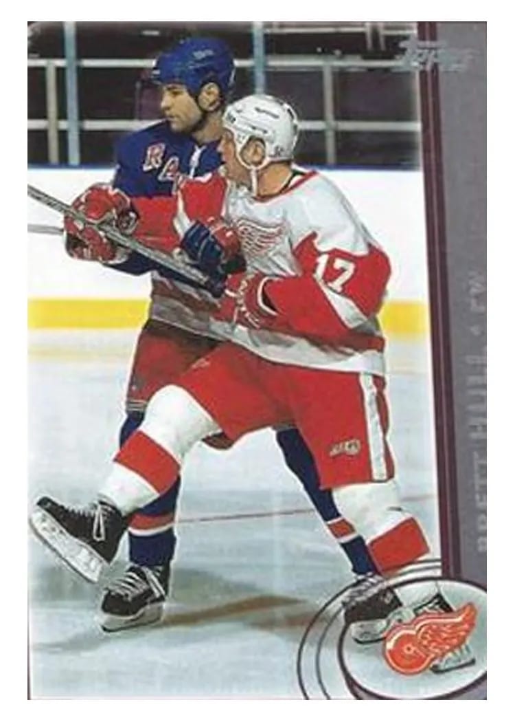 2002 Topps Brett Hull #92 card