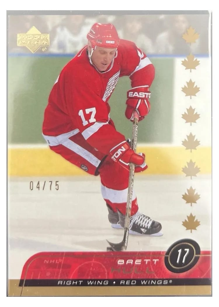 2002 Upper Deck Brett Hull #68 card