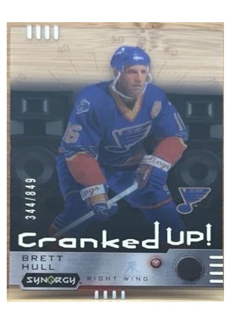 2023-24 Upper Deck Synergy Cranked Up Brett Hull #CR-BH card