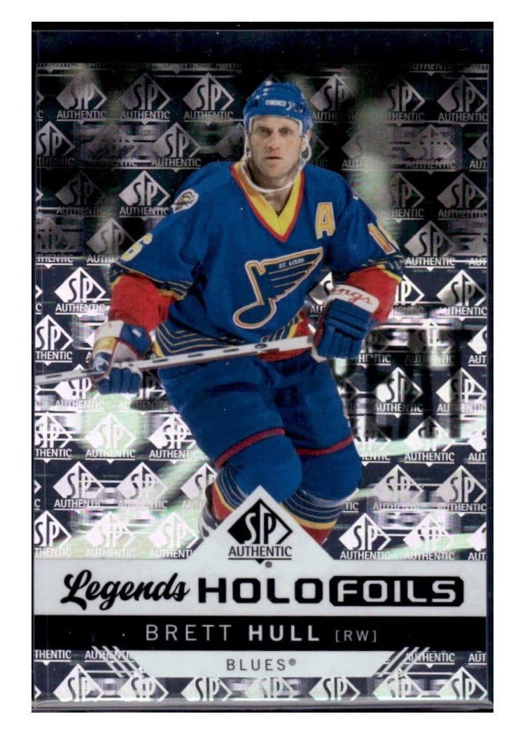 2024-25 SP Authentic Holofoil Legends Brett Hull #HFL-45 card