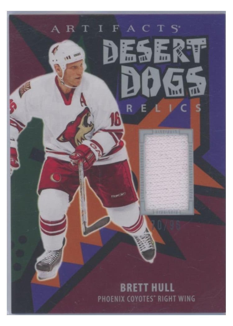 2025-26 Upper Deck Artifacts Desert Dogs Relics Brett Hull #DD-BH