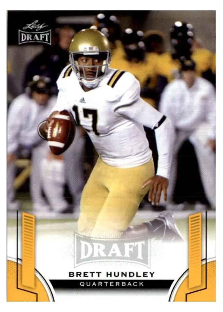 2015 Leaf Draft Brett Hundley #10 card