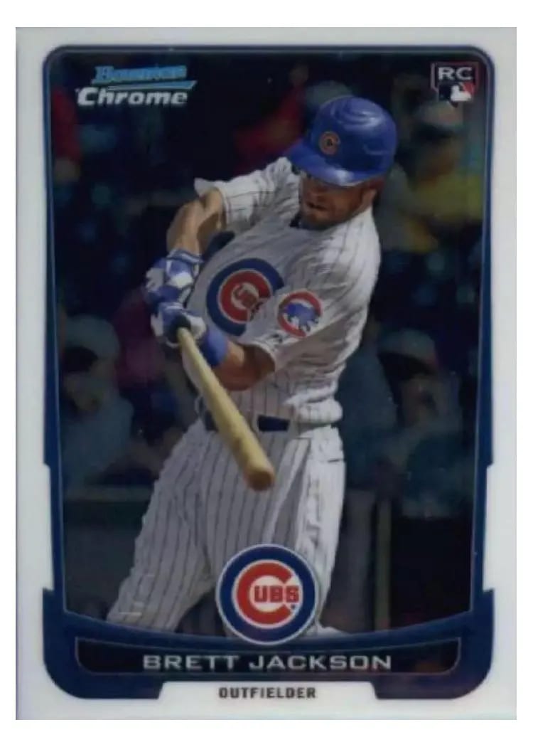 2012 Bowman Chrome Draft Brett Jackson #53 card