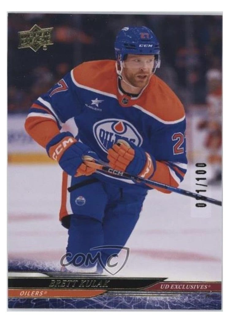 2024-25 Upper Deck Base Set Brett Kulak #557 card