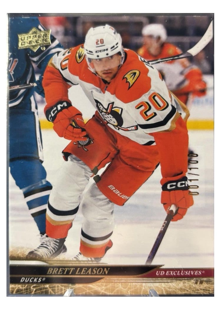 2024-25 Upper Deck Base Set Brett Leason #505 card