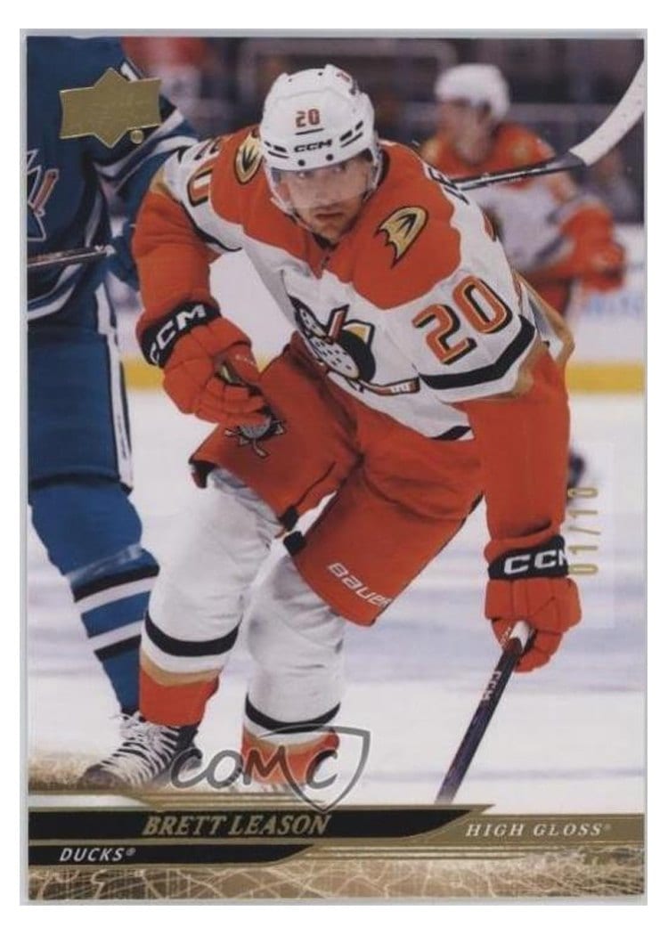 2024-25 Upper Deck Base Set Brett Leason #505 card