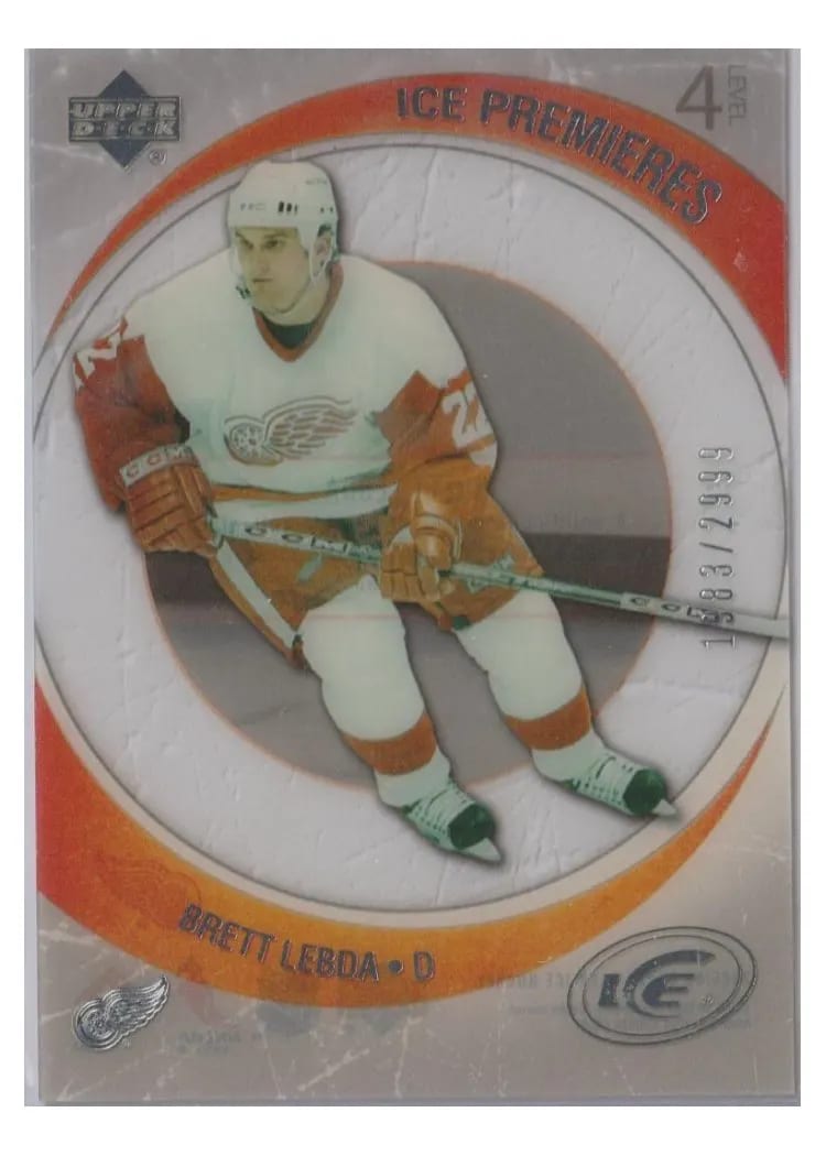 2005 Upper Deck Ice Brett Lebda #150 card