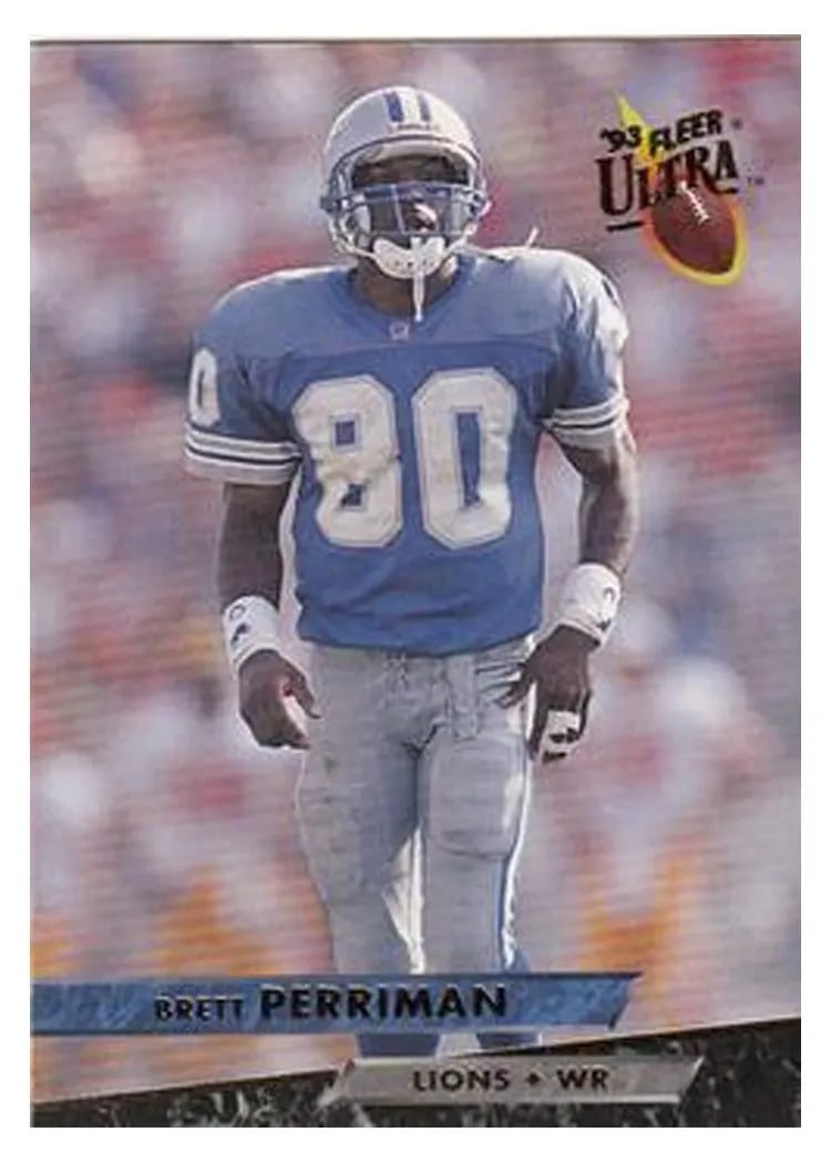 1993 Ultra Brett Perriman #133 card
