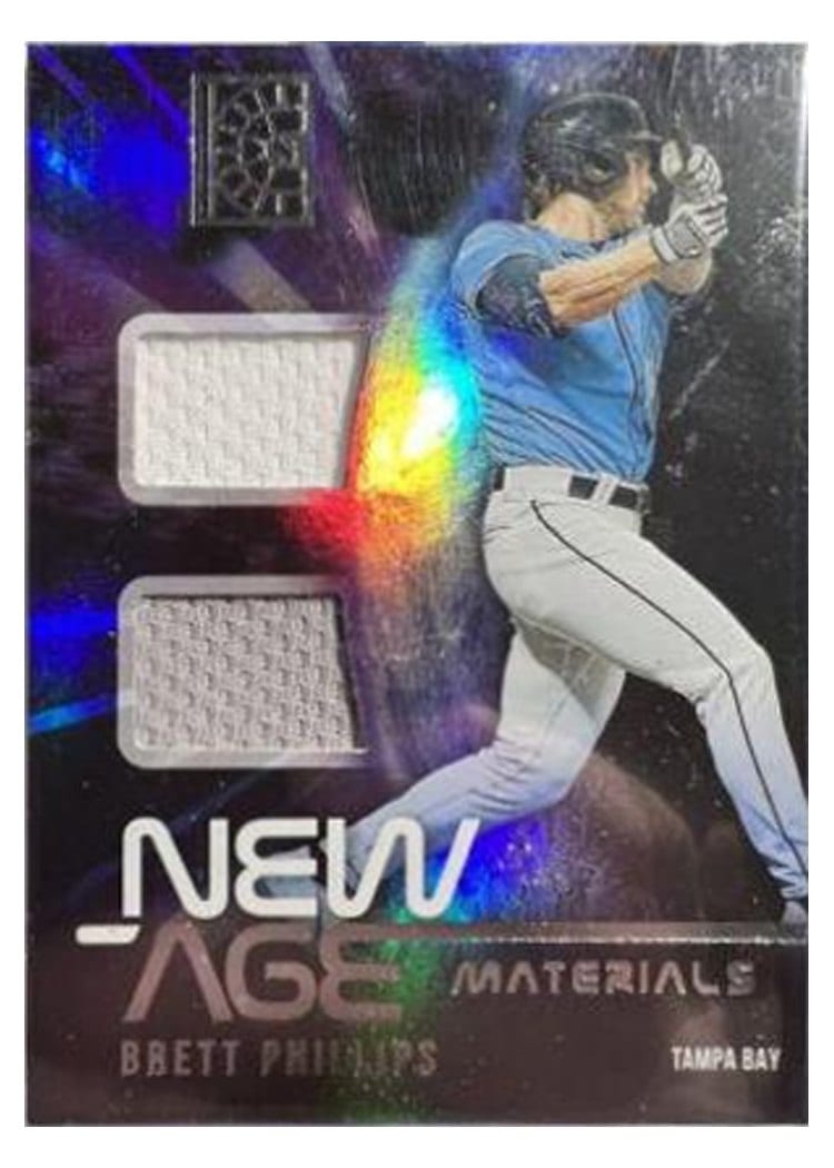2022 Panini Capstone New Age Materials Brett Phillips #NAM-BP card