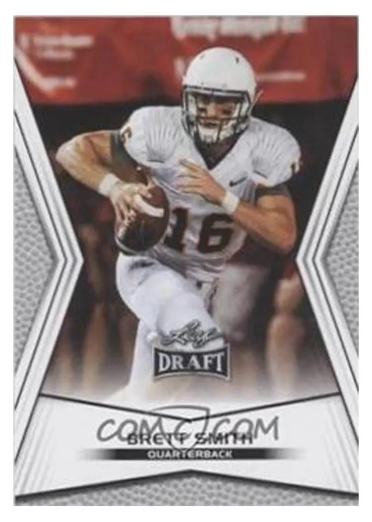 2014 Leaf Draft Brett Smith #81 card