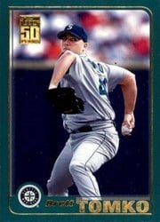 2001 Topps Base Set Brett Tomko #505 card