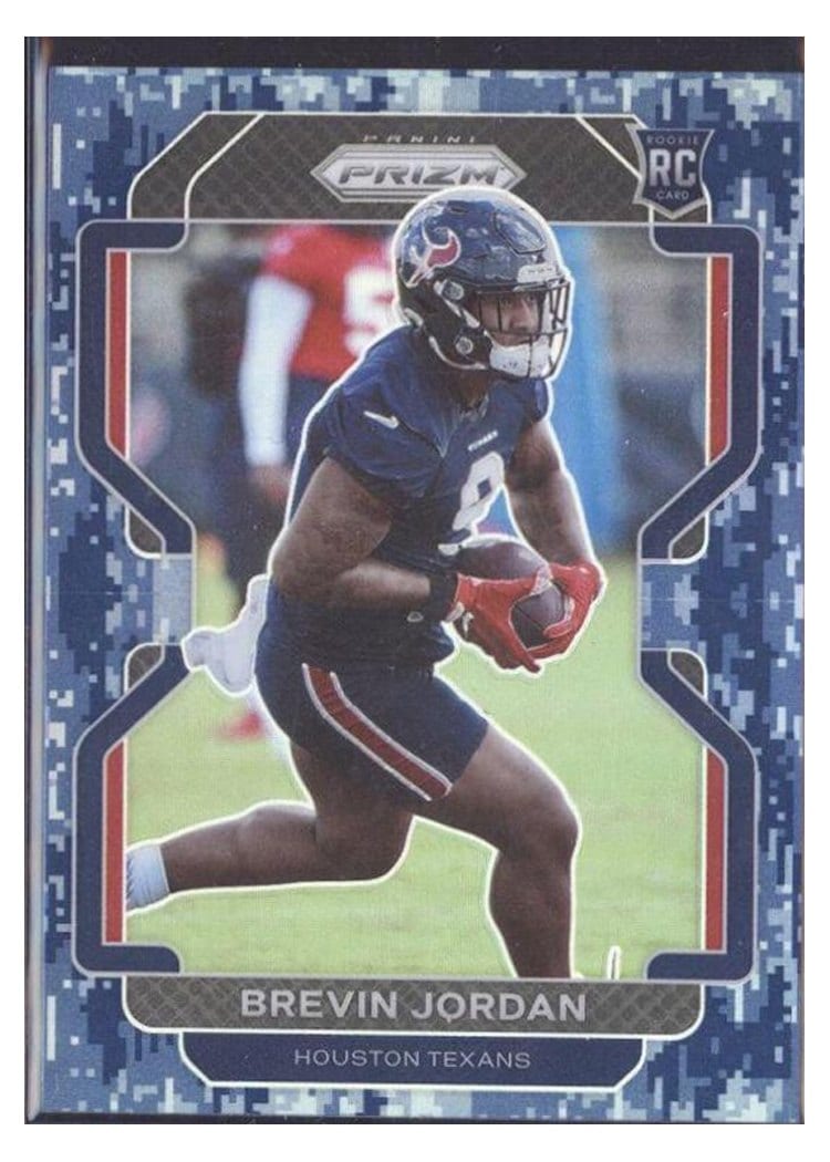 2021 Panini Prizm Base Set Brevin Jordan #417 card