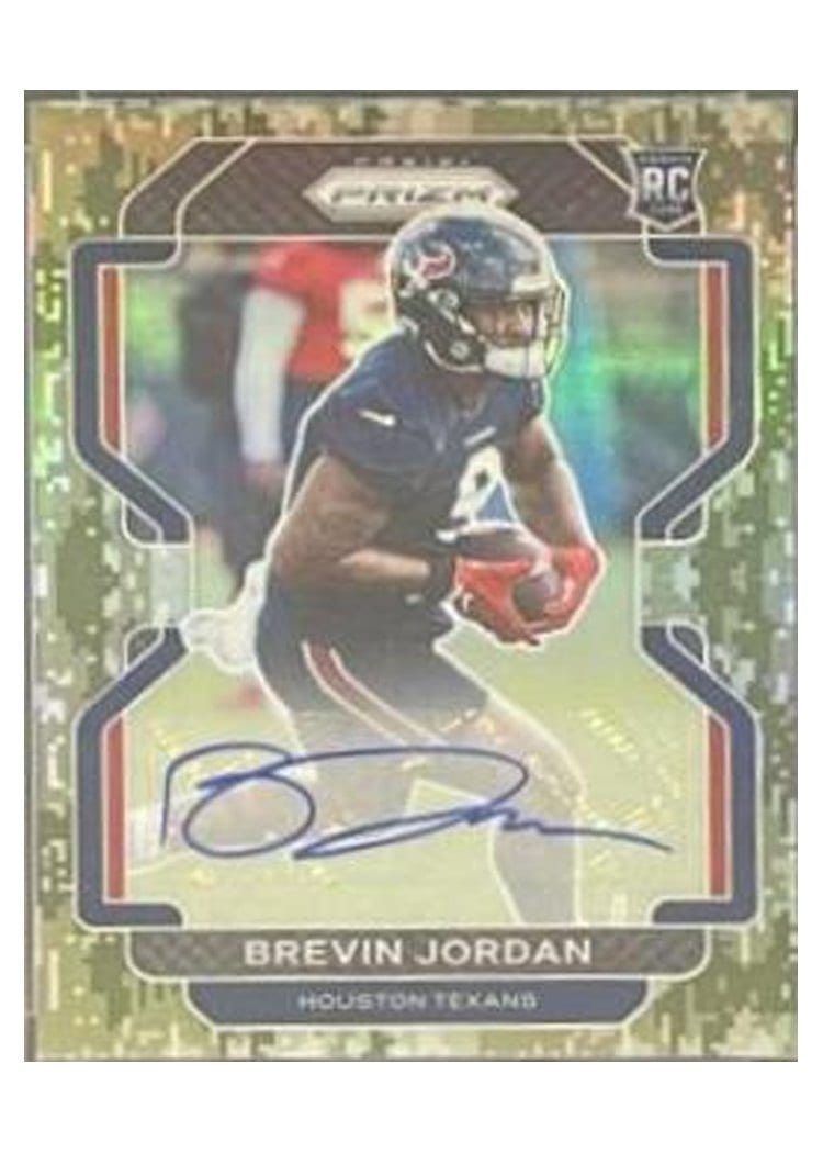 2021 Panini Prizm Base Set Brevin Jordan #417 card