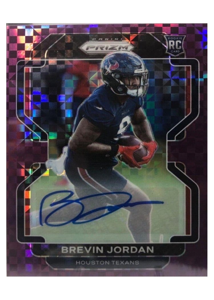 2021 Panini Prizm Base Set Brevin Jordan #417 card