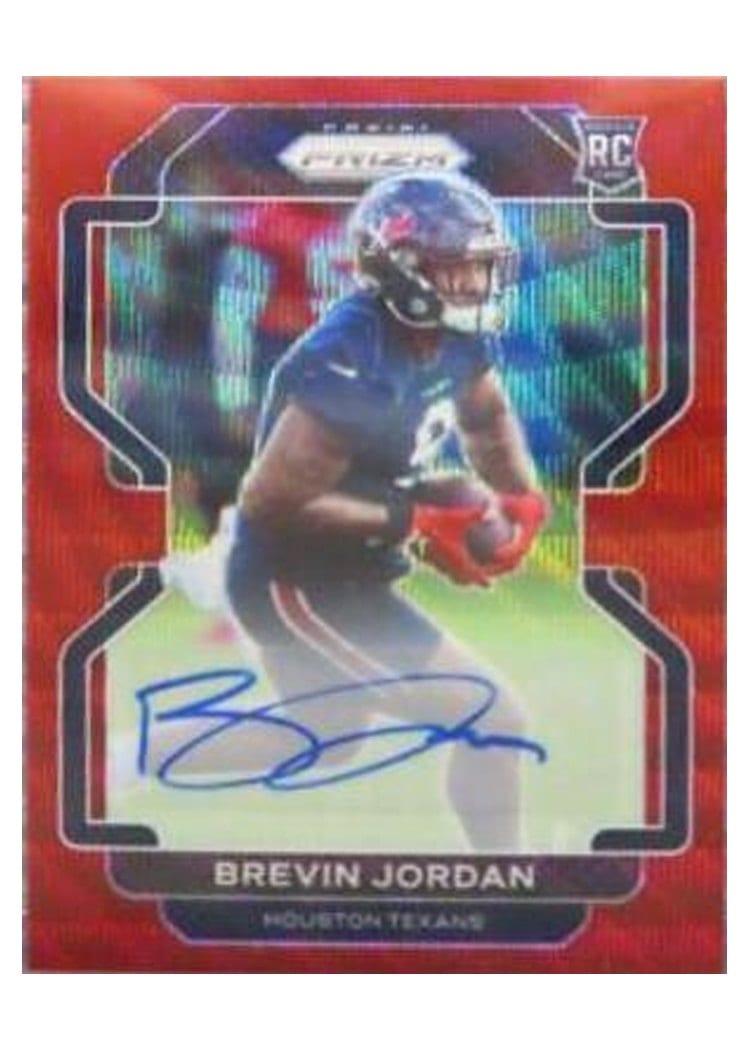 2021 Panini Prizm Base Set Brevin Jordan #417 card
