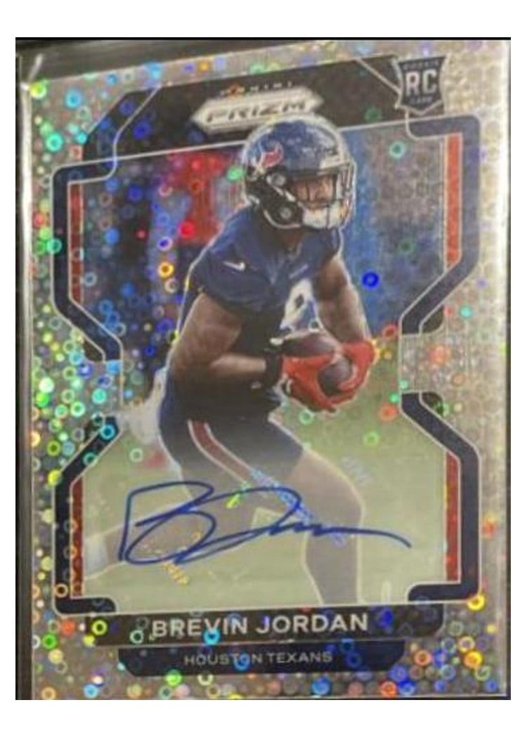 2021 Panini Prizm Base Set Brevin Jordan #417 card