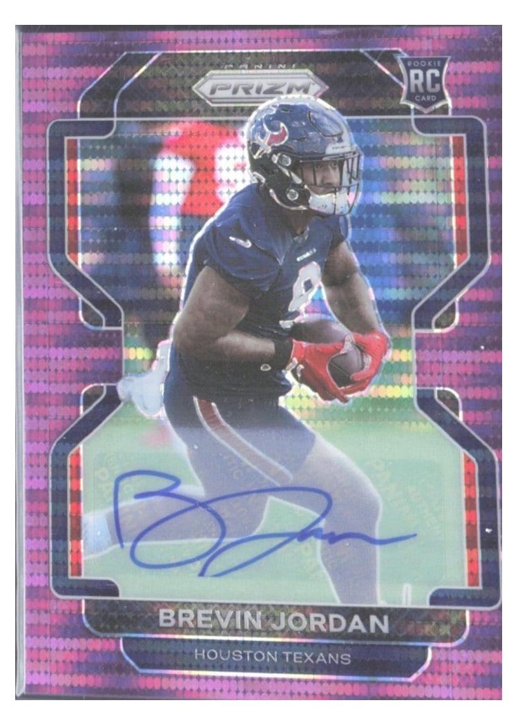 2021 Panini Prizm Base Set Brevin Jordan #417 card