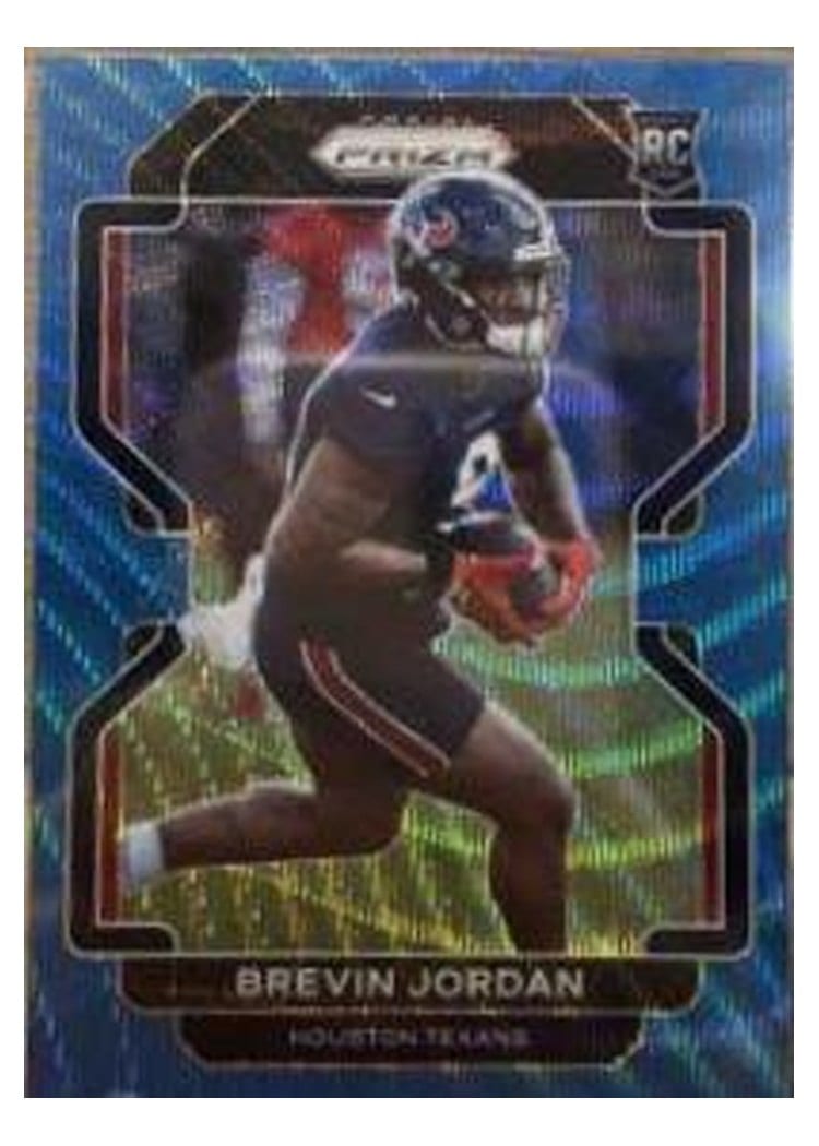 2021 Panini Prizm Base Set Brevin Jordan #417 card