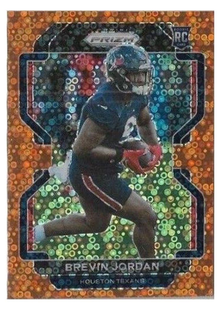 2021 Panini Prizm Base Set Brevin Jordan #417 card