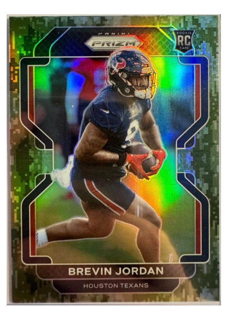 2021 Panini Prizm Base Set Brevin Jordan #417 card