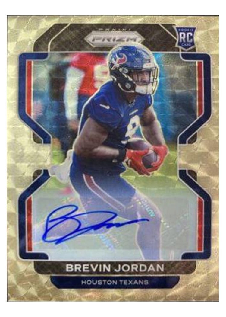 2021 Panini Prizm Base Set Brevin Jordan #417 card
