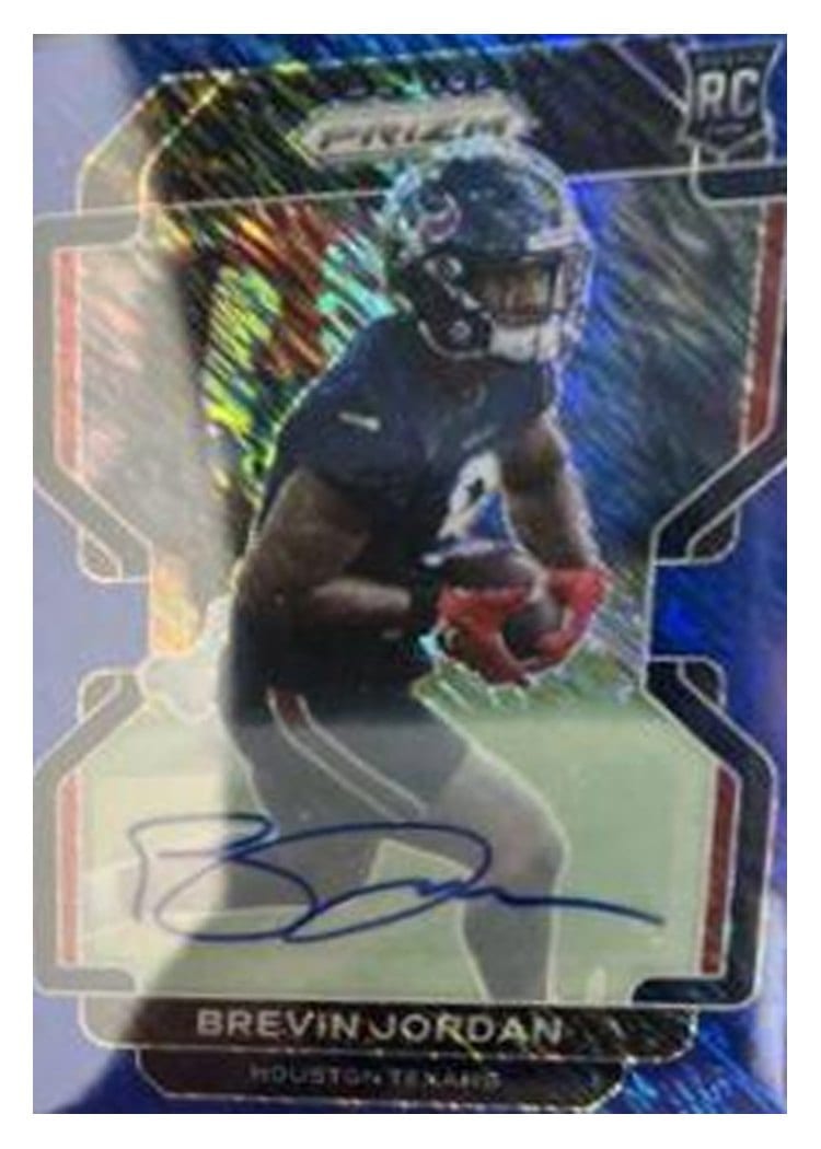 2021 Panini Prizm Base Set Brevin Jordan #417 card