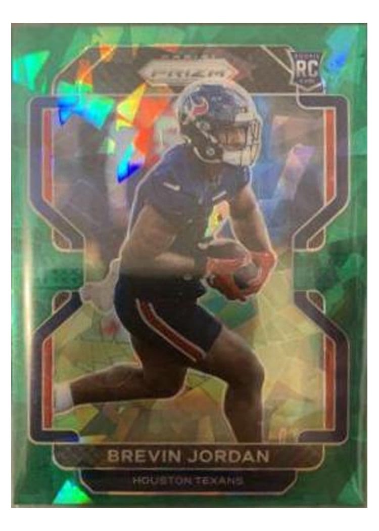 2021 Panini Prizm Base Set Brevin Jordan #417 card