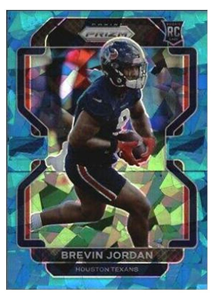 2021 Panini Prizm Base Set Brevin Jordan #417 card