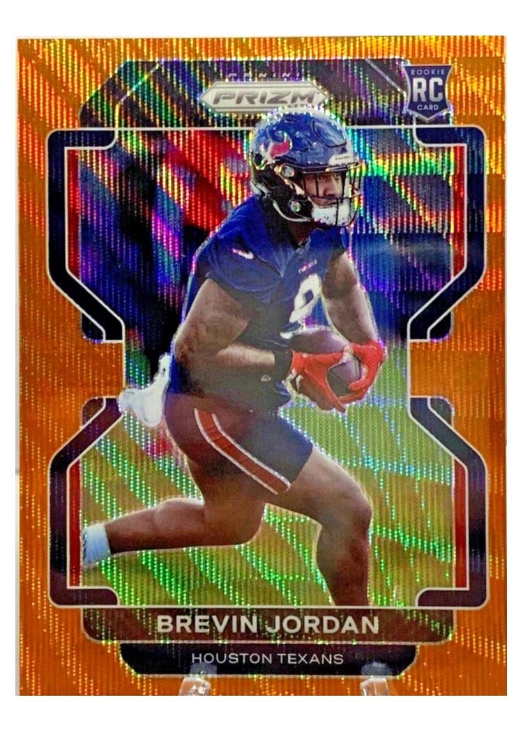 2021 Panini Prizm Base Set Brevin Jordan #417 card