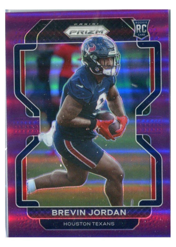 2021 Panini Prizm Base Set Brevin Jordan #417 card